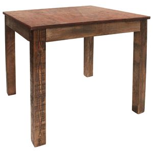 vidaXL Dining Table Mixed Recycled Wood 82x80x76 cm