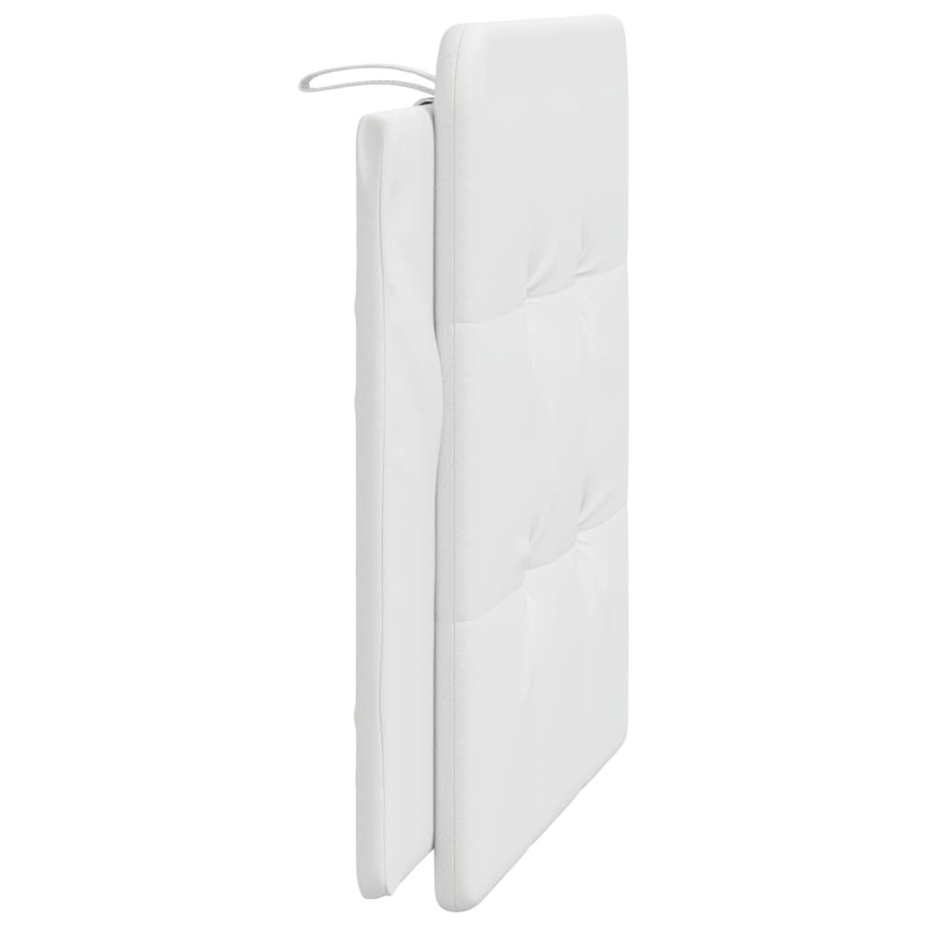 vidaXL Headboard Cushion White 100 cm Faux Leather