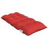 vidaXL Lowback Chair Cushions 2 pcs Red Oxford Fabric