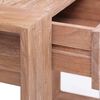 vidaXL Console Table 90x35x75 cm Solid Teak Wood
