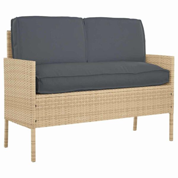 vidaXL Cushion Set 3 pcs Anthracite Oxford Fabric