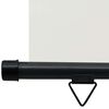 vidaXL Balcony Side Awning 105x250 cm Cream