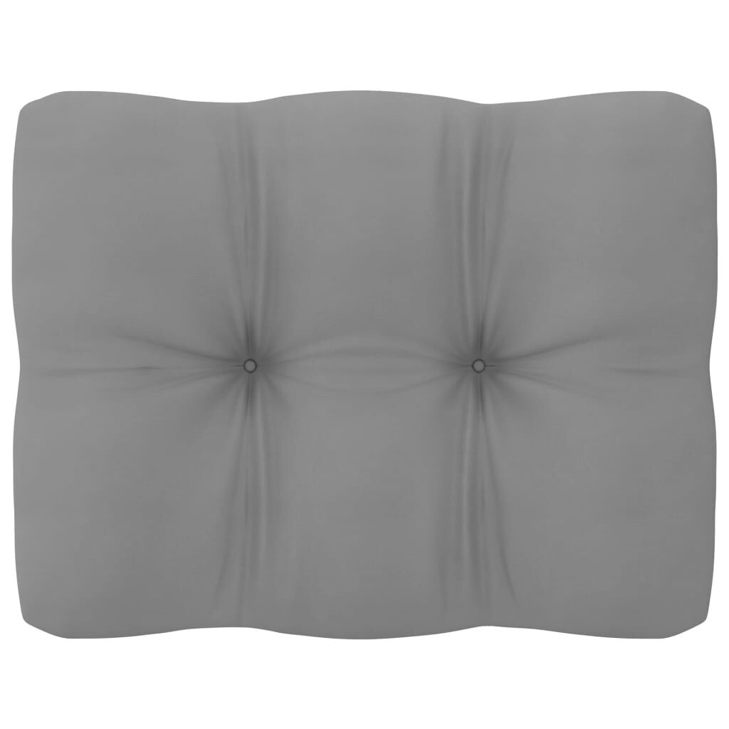 vidaXL 4-Seater Garden Sofa with Cushions Solid Pinewood