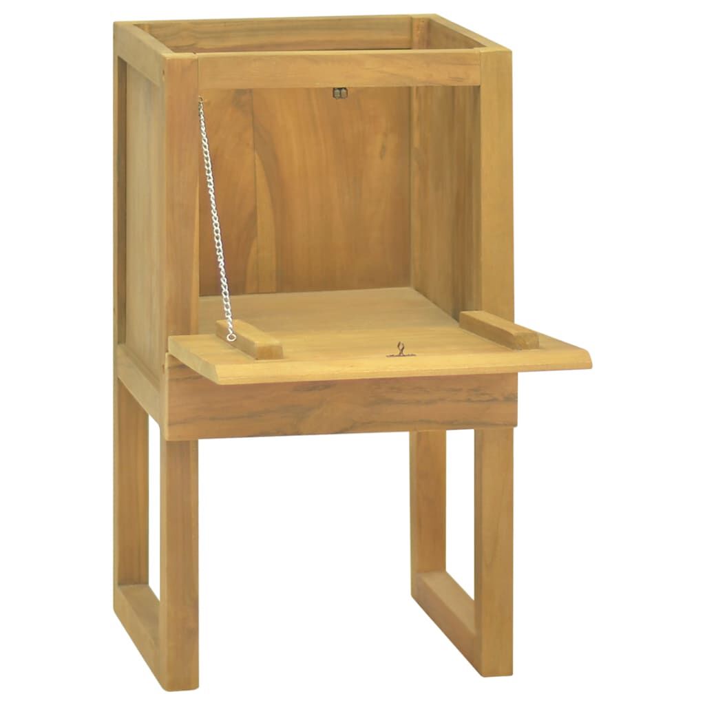vidaXL Bathroom Cabinet 41x40x75 cm Solid Wood Teak