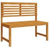 vidaXL Garden Bench Set 3 pcs Brown Solid Acacia Wood