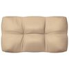 vidaXL Pallet Sofa Cushions 7 pcs Beige