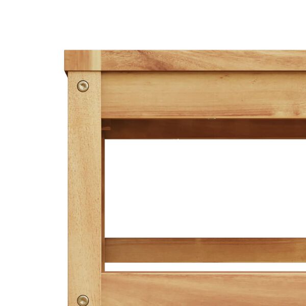 vidaXL Garden Table 63x63x30 cm Solid Wood Acacia