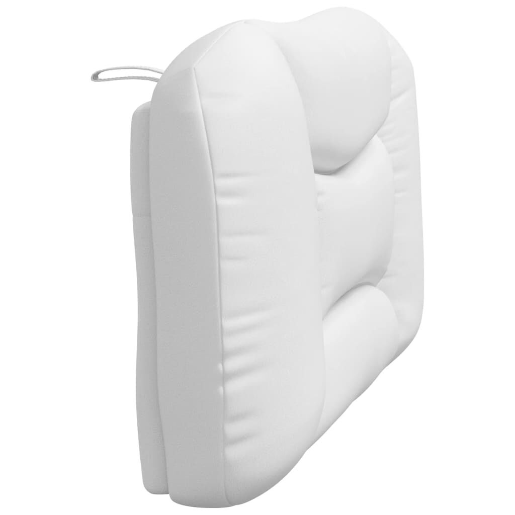 vidaXL Headboard Cushion White 100 cm Faux Leather