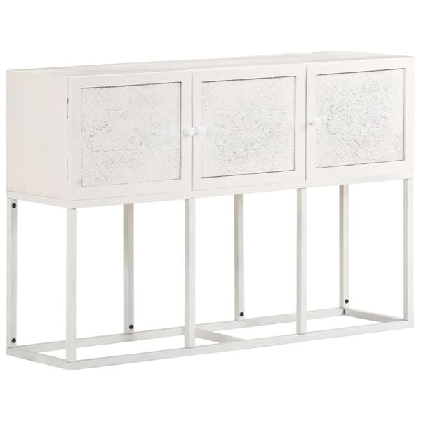 vidaXL Sideboard 115x30x76 cm Solid Mango Wood