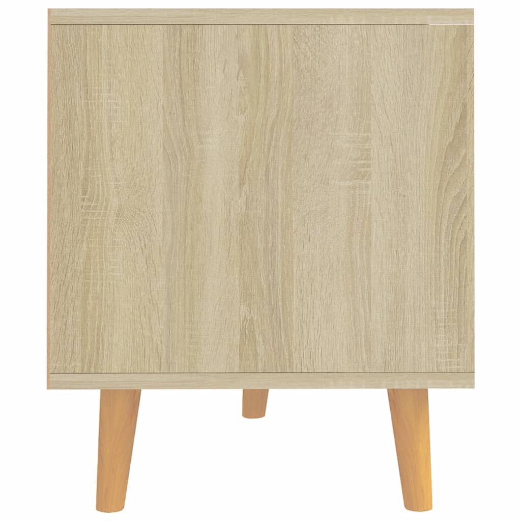 vidaXL TV Cabinet Sonoma Oak 90x40x48.5 cm Engineered Wood