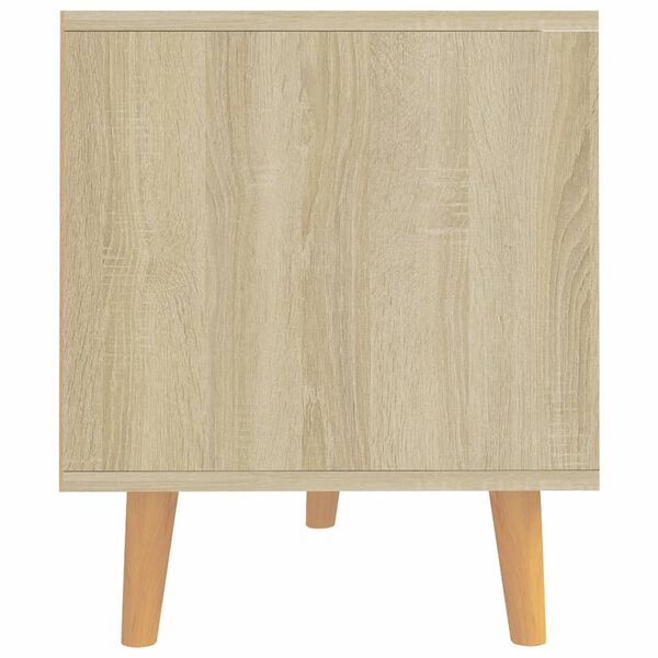 vidaXL TV Cabinet Sonoma Oak 90x40x48.5 cm Engineered Wood