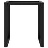 vidaXL Dining Table Legs O-Frame 70x70x73 cm Steel