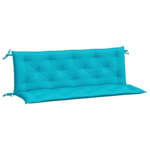 vidaXL Garden Bench Cushions 2pcs Turquoise 150x50x7cm Fabric