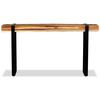 vidaXL Console Table Solid Reclaimed Wood Adjustable