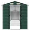 vidaXL Garden Shed Green 191x980x198 cm Galvanised Steel