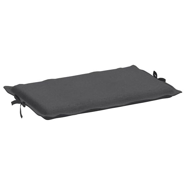 vidaXL Sun Lounger Cushion Melange Anthracite 186x58x4 cm Fabric