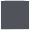 vidaXL Planter Anthracite 62x40x39 cm Steel