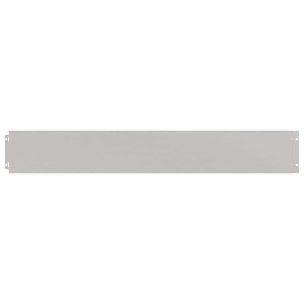 vidaXL Lawn Edgings 10 pcs 15x103 cm Flexible Corten steel