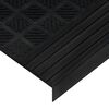 vidaXL Stair Treads 10 pcs 25x75 cm Rubber