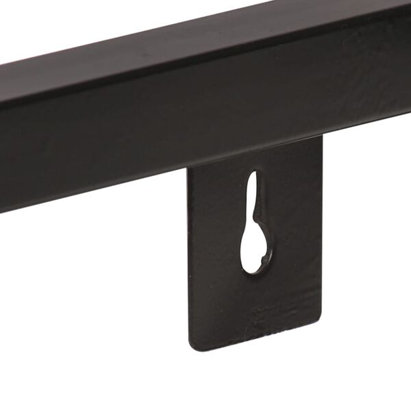 vidaXL Wall Shelves 2 pcs 160 cm Rough Mango Wood
