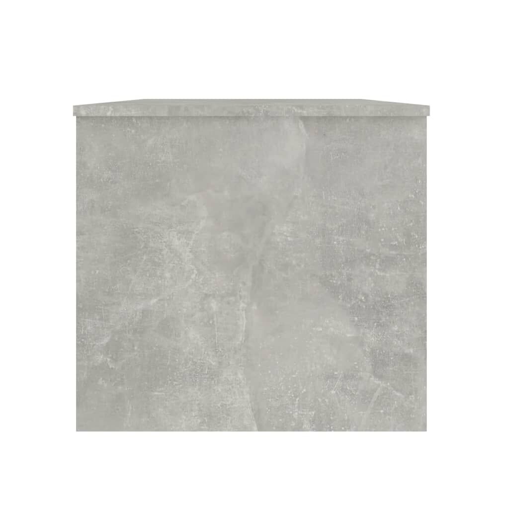 vidaXL Coffee Table Concrete Grey 102x50.5x46.5 cm Engineered Wood