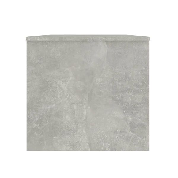 vidaXL Coffee Table Concrete Grey 102x50.5x46.5 cm Engineered Wood