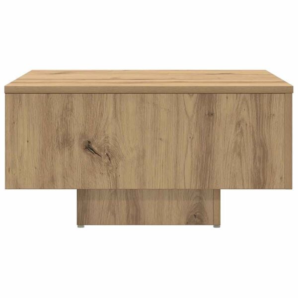vidaXL Coffee Table Artisan Oak 60x60x31.5 cm Engineered Wood