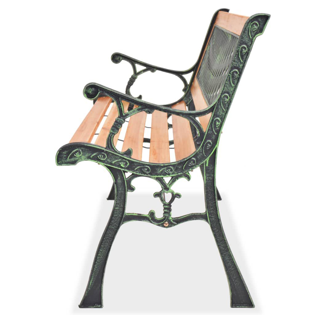 vidaXL Garden Bench 122 cm Wood