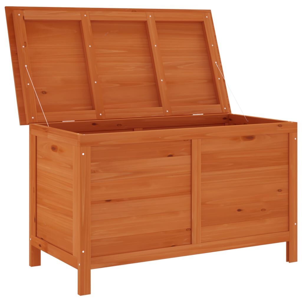 vidaXL Garden Storage Box 99x49.5x58.5 cm Solid Wood Fir