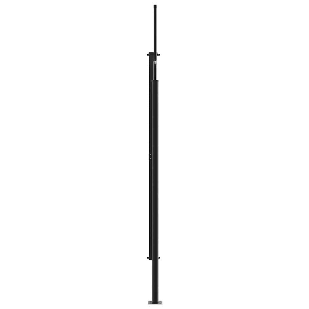 vidaXL Retractable Side Awning Anthracite 220x600 cm