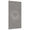 vidaXL Garden Wall Decoration 105x55 cm Corten Steel Sun Design