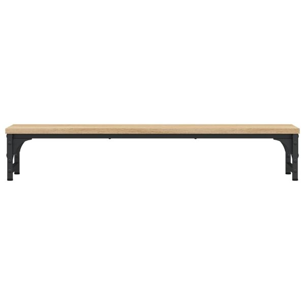 vidaXL Monitor Stand Sonoma Oak 85x23x15.5 cm Engineered Wood