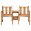 vidaXL Chair Brown 152 x 63 x 89 cm Solid Teak Wood