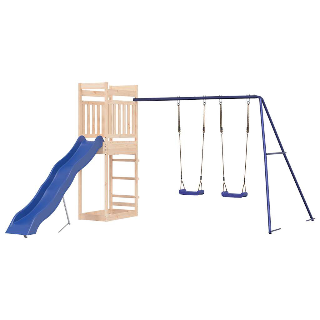 vidaXL Outdoor Playset Solid Wood Pine