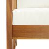 vidaXL 5 Piece Garden Lounge Set with Cushions Solid Acacia Wood (310255+2x310257)