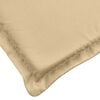 vidaXL Deck Chair Cushion Melange Beige (75+105)x50x4 cm Fabric