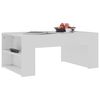 vidaXL Coffee Table White 100x60x42 cm Engineered Wood