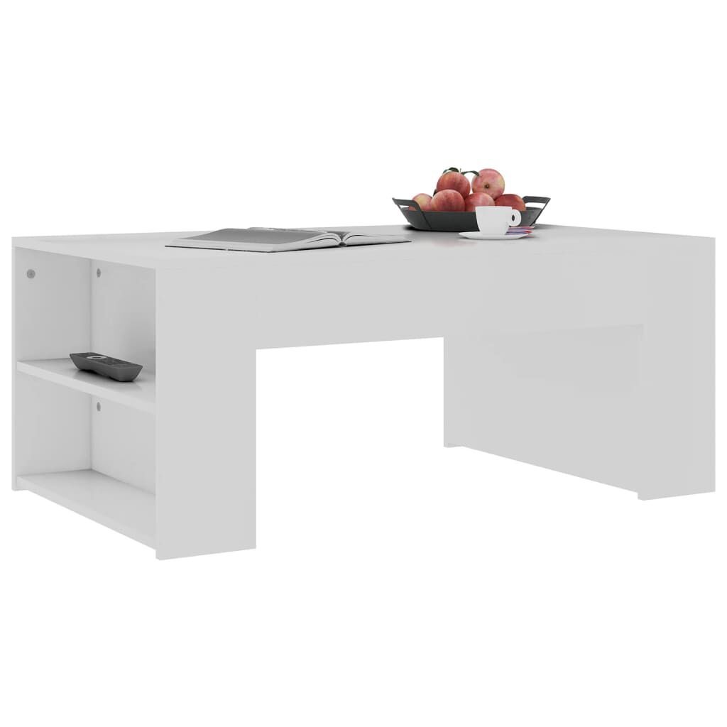 vidaXL Coffee Table White 100x60x42 cm Engineered Wood
