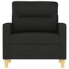 vidaXL Sofa Chair Black 60 cm Fabric