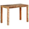 vidaXL Dining Table 110x55x76 cm Solid Wood Reclaimed