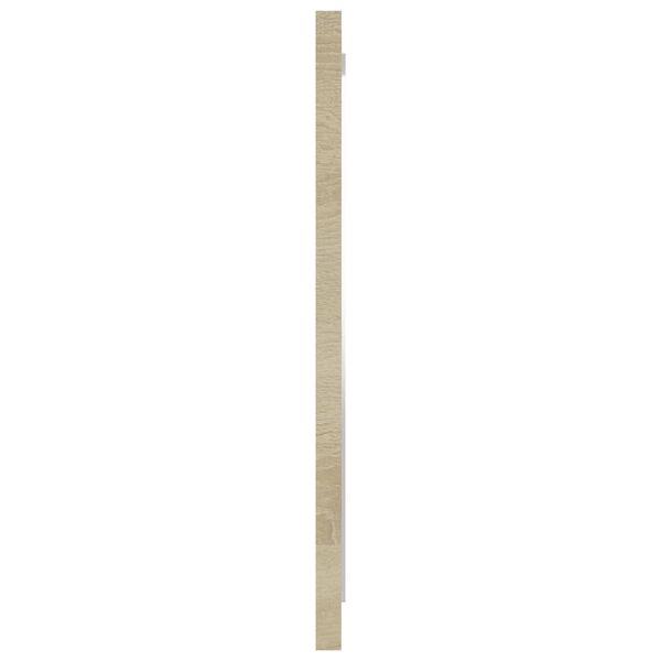 vidaXL Bathroom Mirror Sonoma Oak 40x1.5x37 cm Engineered Wood