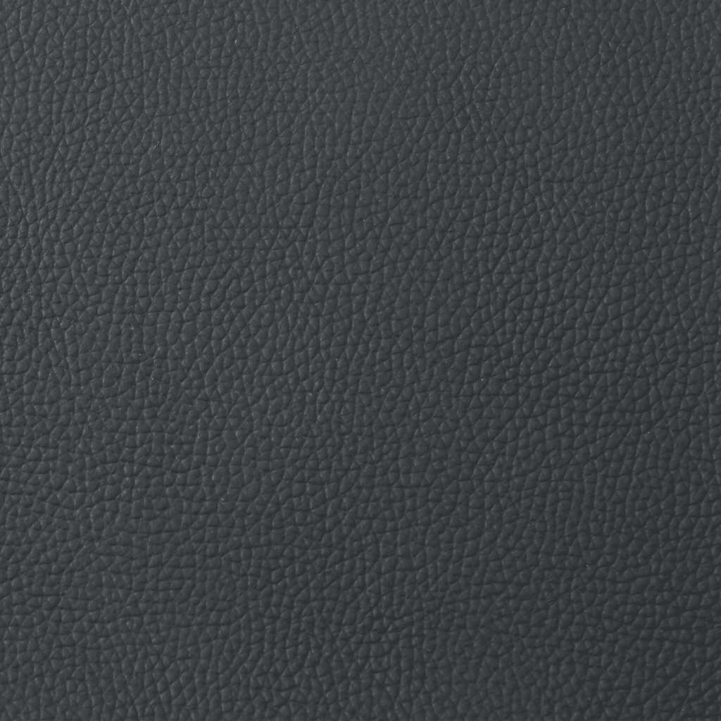 vidaXL Stand up Massage Recliner Chair Black Real Leather