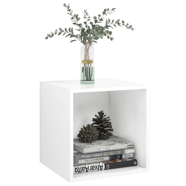 vidaXL Wall Cabinet White 37x37x37 cm Engineered Wood