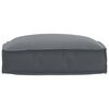 vidaXL Cushion Anthracite 50 x 50 x 12 cm Oxford Fabric