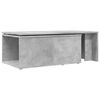 vidaXL Coffee Table Concrete Grey 150x50x35 cm Engineered Wood