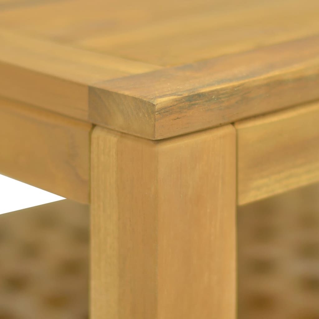 vidaXL Coffee Table 60x60x40 cm Solid Wood Teak