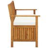 vidaXL Garden Storage Bench Solid Acacia Wood 120x63x84 cm