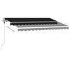 vidaXL Freestanding Automatic Awning 300x250 cm Anthracite