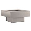 vidaXL Fire Pit Brown 60 x 60 x 30 cm Weathering steel
