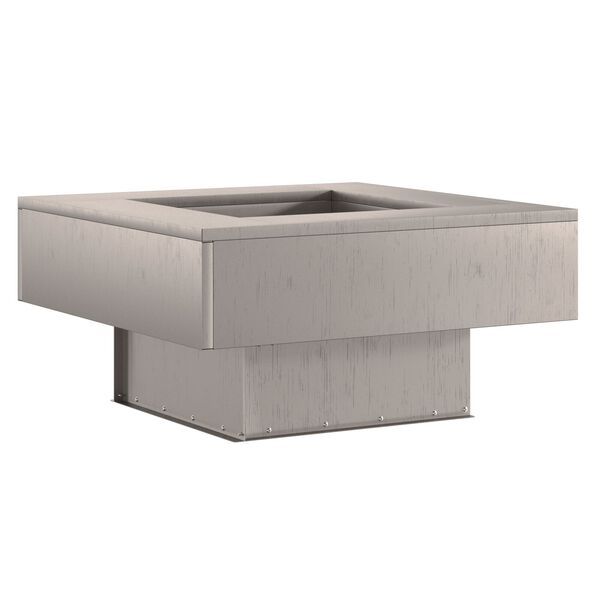 vidaXL Fire Pit Brown 60 x 60 x 30 cm Weathering steel